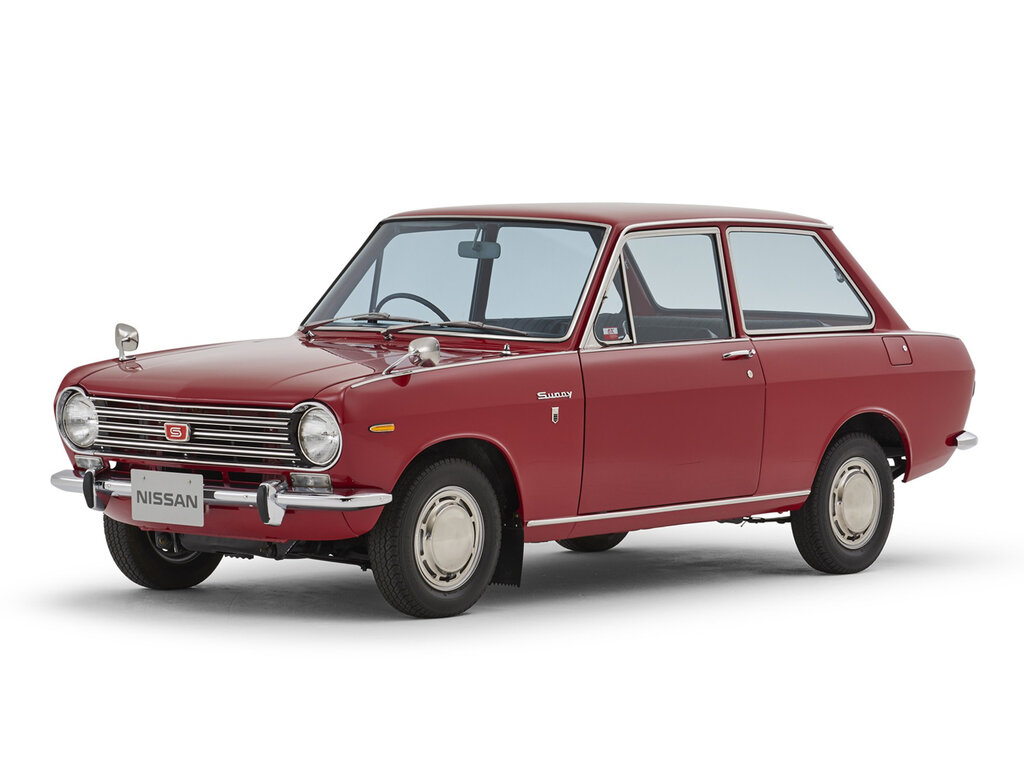 Nissan Sunny (B10) 1 поколение, рестайлинг, купе (07.1967 - 12.1969)